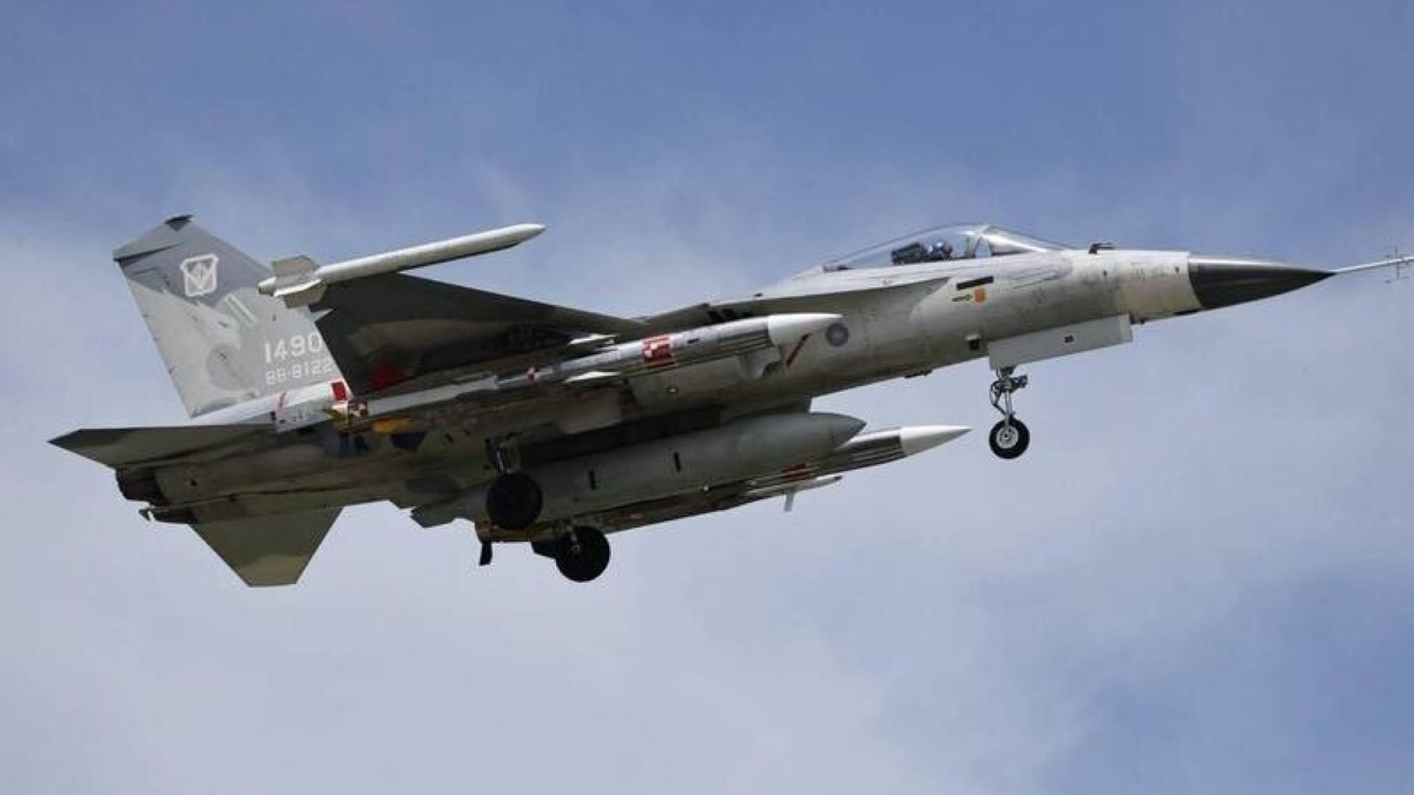 Hsiung Feng III Anti-Ship Missiles Seen on Taiwan’s F-CK-1 Ching-kuo