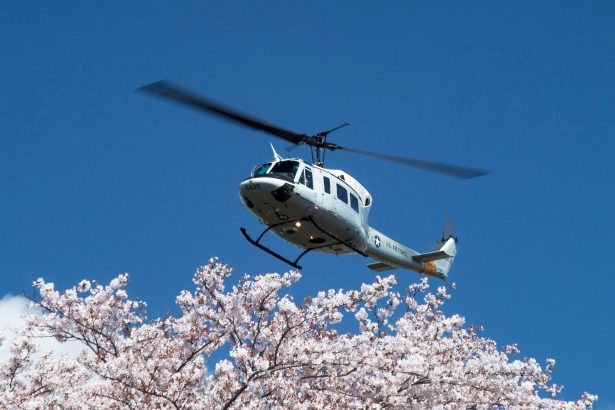 Yokota Air Base UH-1N Huey Retirement