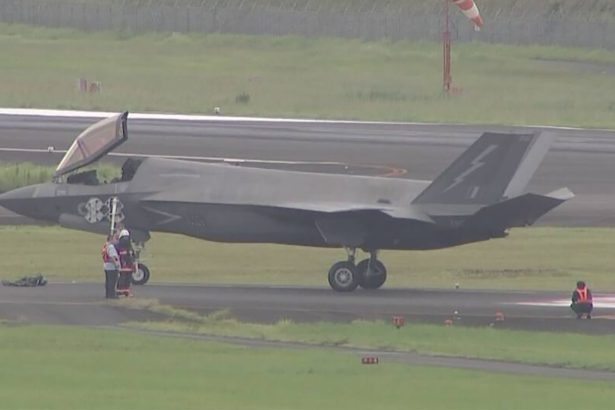 British F-35B Diverts to Japan
