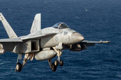 Pilot Ejects from F/A-18E Virginia