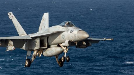U.S. Navy Pilot Ejects from F/A-18E Super Hornet off Virginia Coast