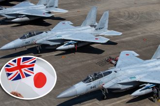Japanese F-15s to deploy to the UK