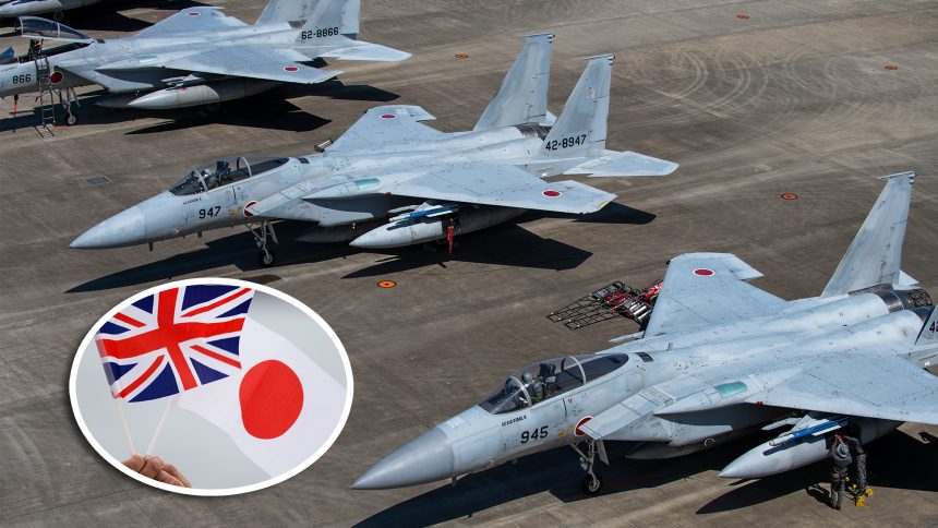 Japanese F-15s to deploy to the UK