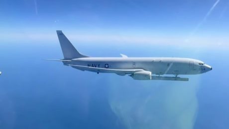 Rare Image Shows P-8 Poseidon’s Advanced Airborne Sensor Extended