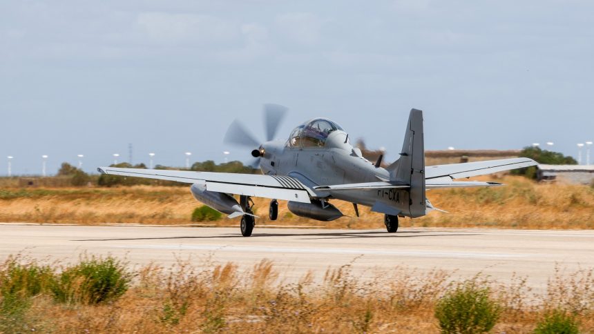 Portugal A-29N Arrival