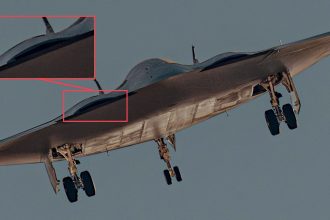 B-21 exhaust photo