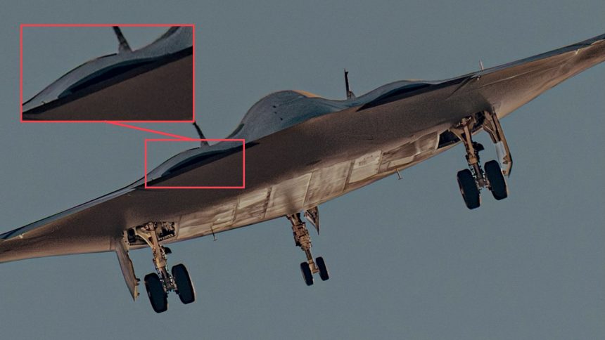 B-21 exhaust photo