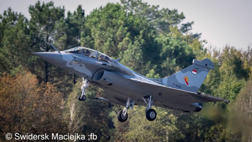 Indonesian Rafale First Flight