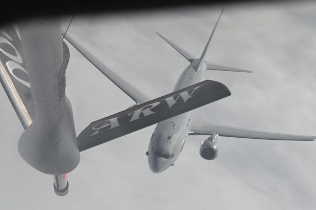 RAF P-8 US KC-135 Refueling
