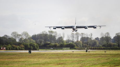 B-52s Arrive at RAF Fairford for Exercise Cobra Warrior 25-2