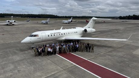 Ninth Bombardier Global 6000 Delivered to U.S. Air Force for BACN Program