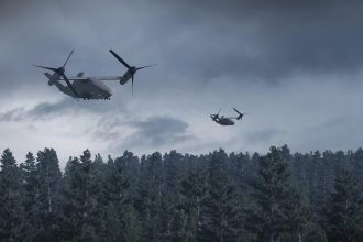 Boeing Tiltrotor CxR Drone