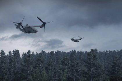 Boeing Tiltrotor CxR Drone