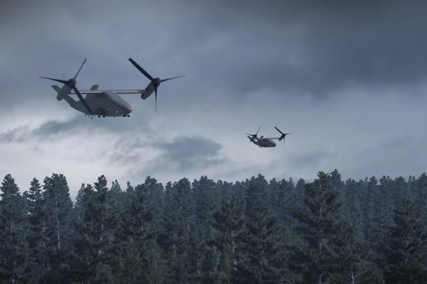 Boeing Tiltrotor CxR Drone