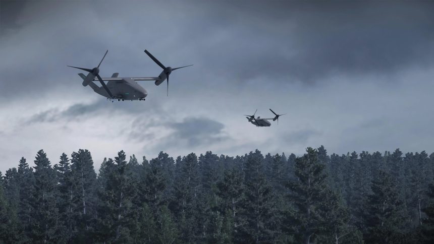 Boeing Tiltrotor CxR Drone