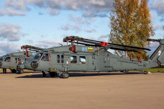 Lithuania UH-60 Black Hawks Delivered