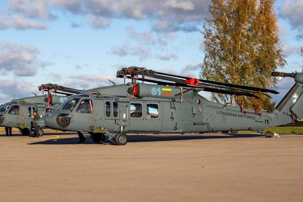 Lithuania UH-60 Black Hawks Delivered