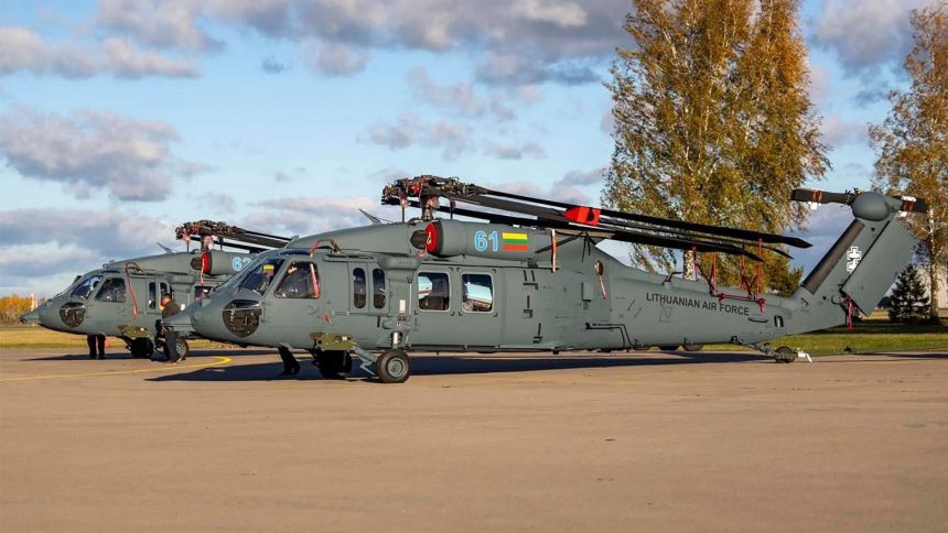 Lithuania UH-60 Black Hawks Delivered