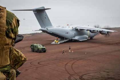 RAF A400M Jan Mayen