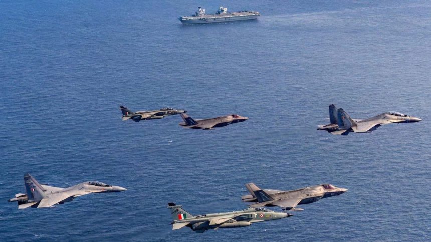 F-35 vs Su-30 Exercise Konkan