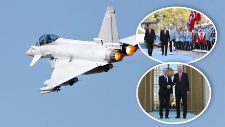Turkey Signs £8bn Deal With UK for 20 Eurofighter Typhoons