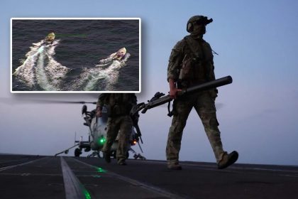 Royal Marine Sniper Wildcat Drug Bust