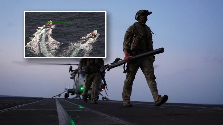Royal Marine Sniper Wildcat Drug Bust