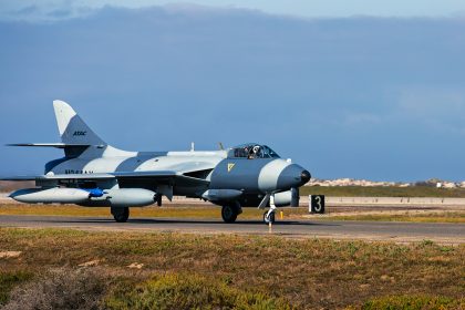 Hawker Hunter Crash California