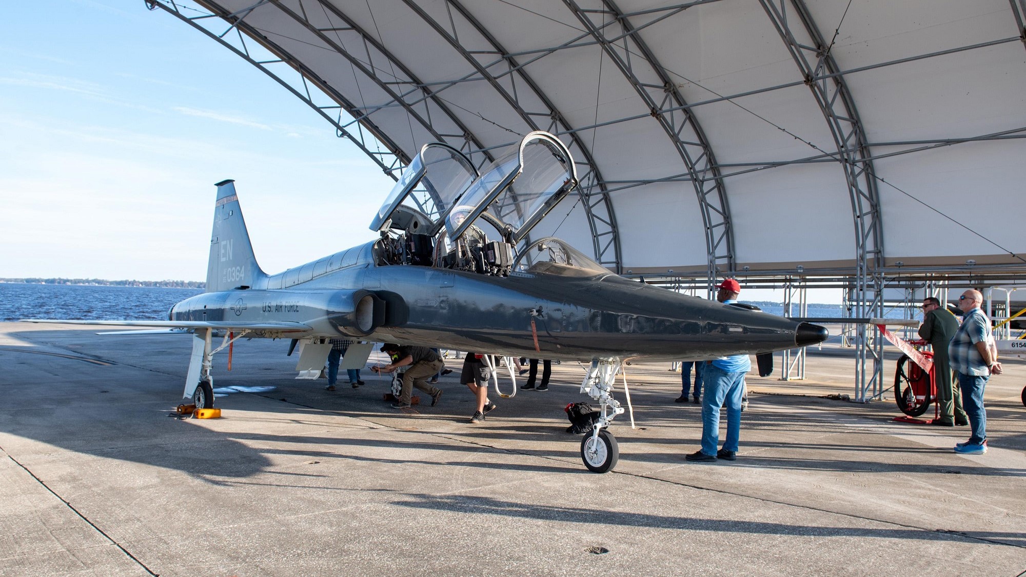 T＊　38 U.S. Air Force's T-38 Inducted at Navy's FRCSE for Overhaul and