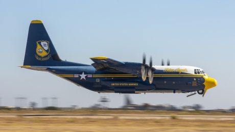 Blue Angels’ “Fat Albert” to Undergo Center Wing Box Replacement in the UK