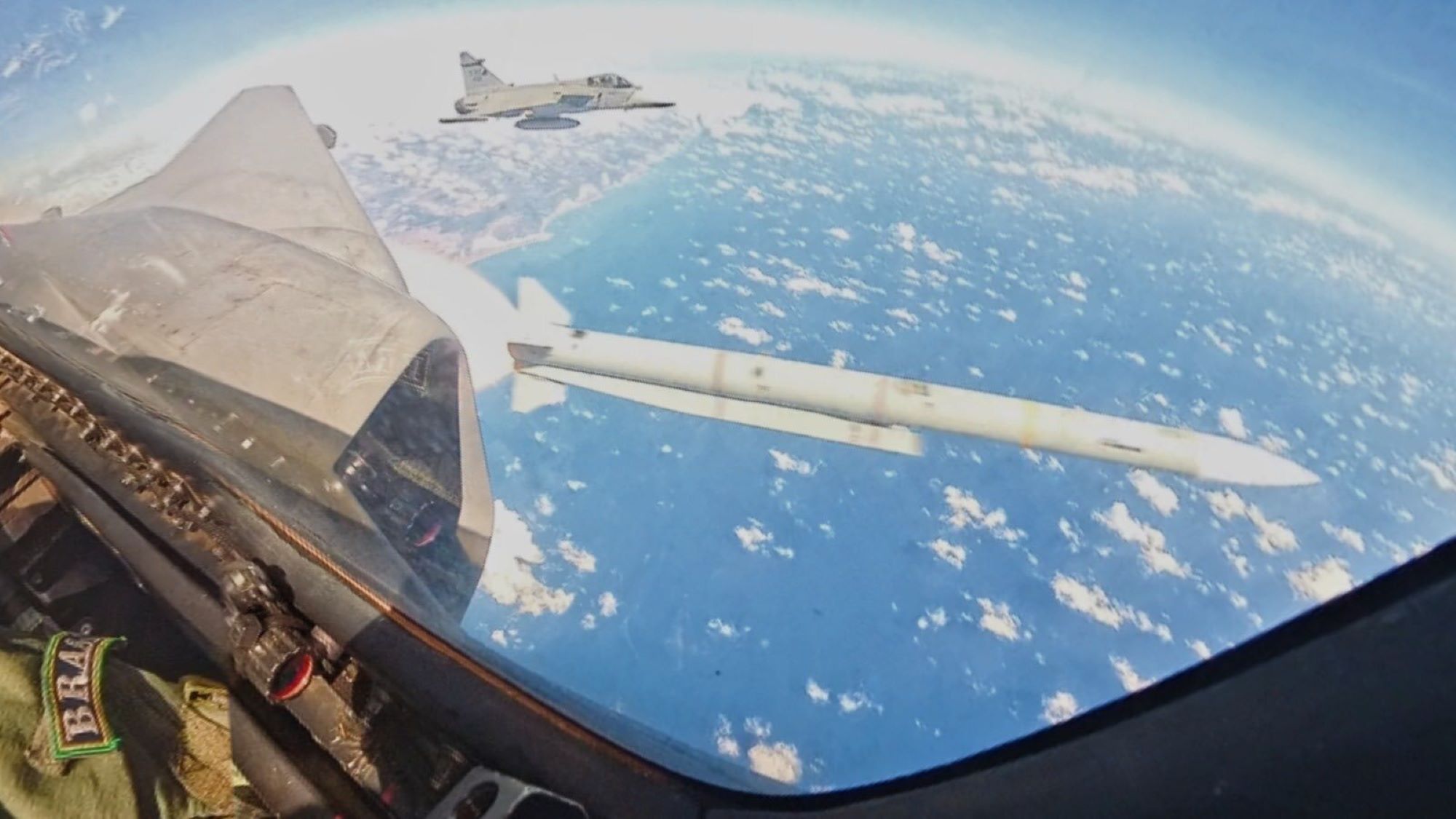 Meteor BVR Missile Tested for the First Time by Brazilian Gripen E
