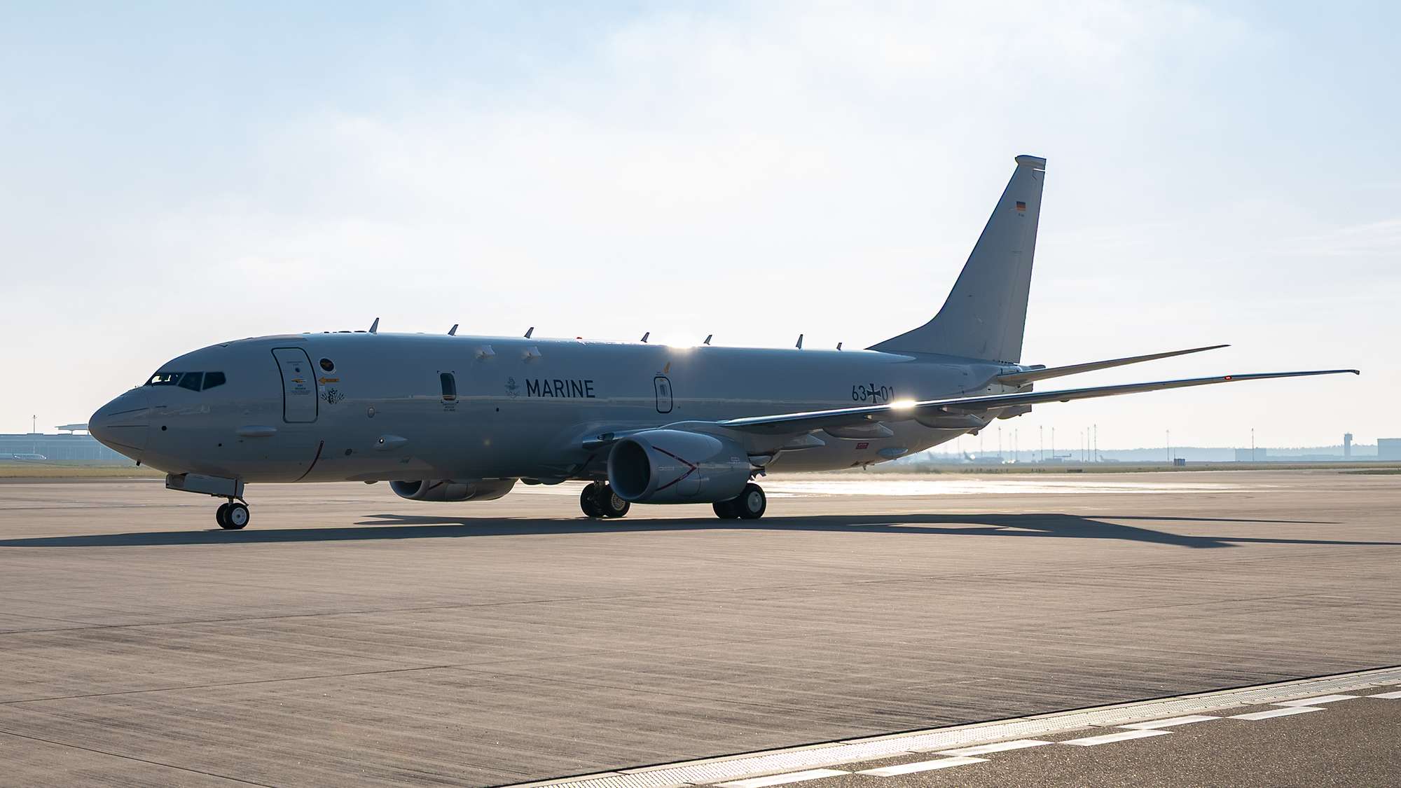 Germany’s First P-8A Poseidon Lands in Berlin