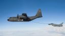 Germany KC-130 Refuels Eurofighter