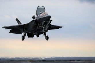 UK Royal Navy F-35B SRVL