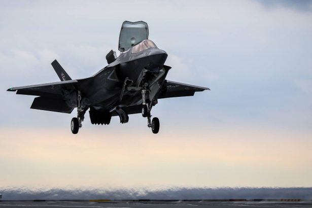 UK Royal Navy F-35B SRVL