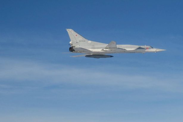 Russia Tu-22M3 Intercept