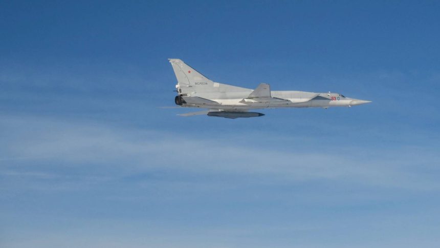 Russia Tu-22M3 Intercept