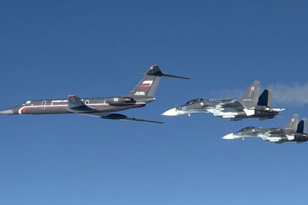 Tu-134 Black Pearl Intercepted