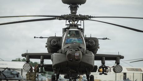 U.S. Army AH-64E V6 Apaches Validated in Massive Counter-Drone Drill