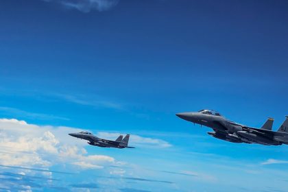 F-15E First Diego Garcia Deployment