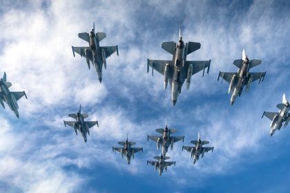 RNLAF F_16s to Romania