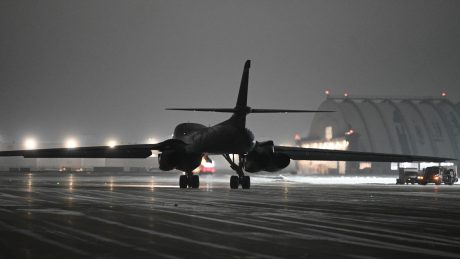 B-1B Lancer Bombers Return to Ellsworth AFB