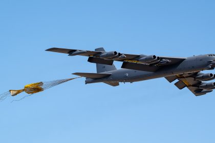 B-52 chute deployment