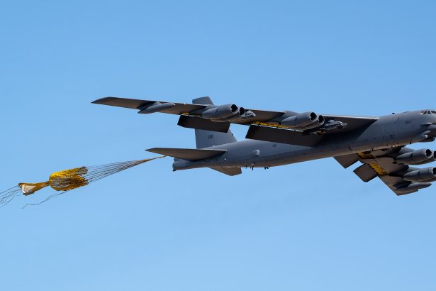 B-52 chute deployment