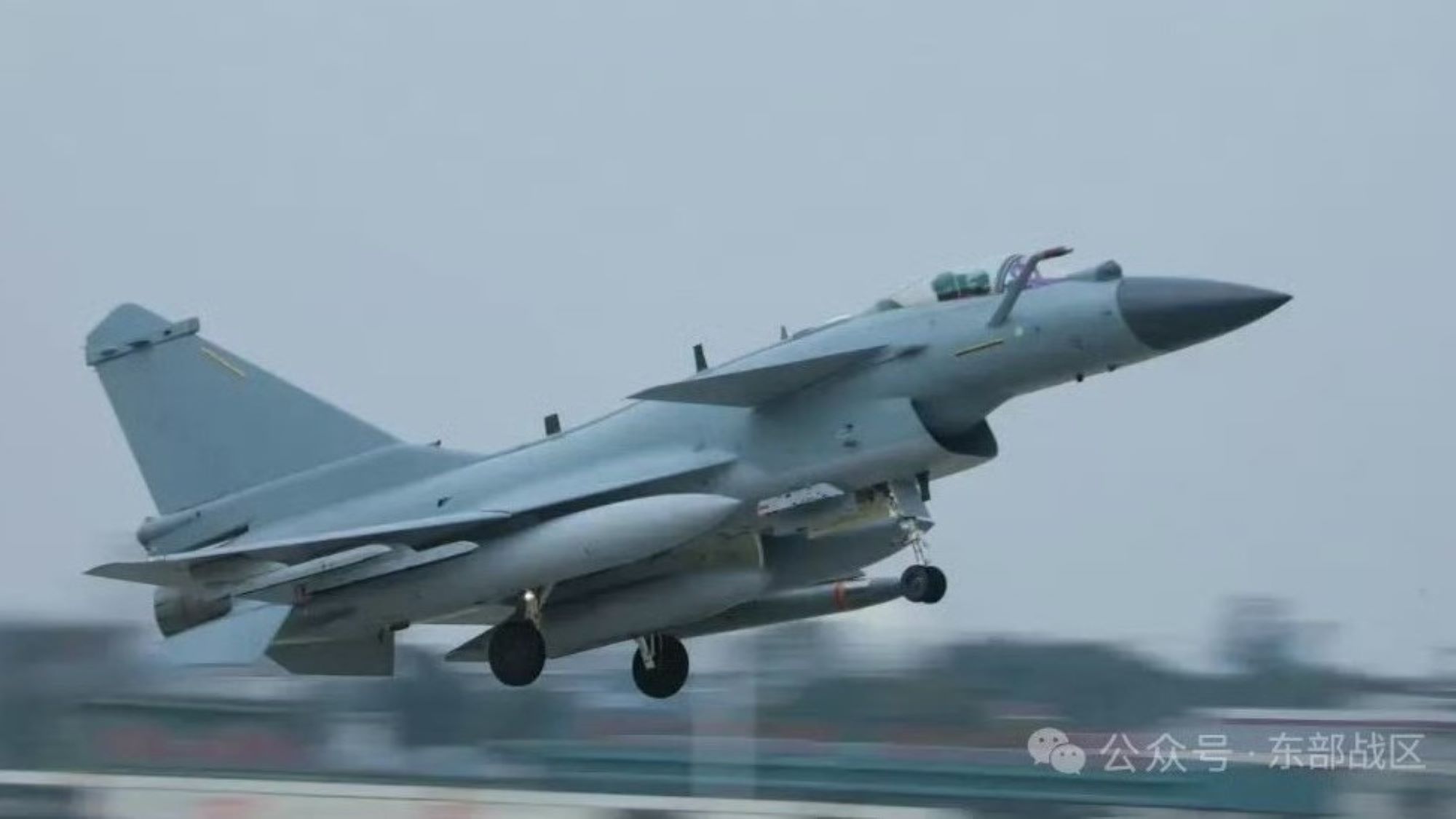 China’s J-10C Allegedly Seen Carrying YJ-21E Anti-Ship Ballistic Missile for the First Time