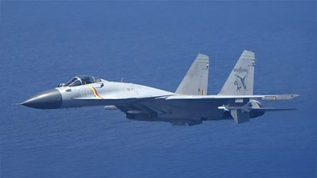 Chinese J-15s ‘Lock On’ JASDF F-15s Near Okinawa