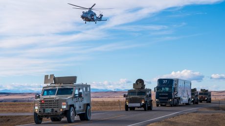 MH-139 Conducts First Minuteman III Convoy Security Mission