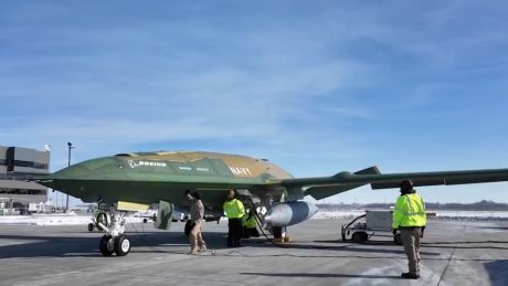 U.S. Navy’s MQ-25A Stingray Unmanned Tanker Begins Taxi Trials