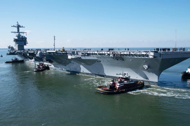 USS John F. Kennedy Sea Trials