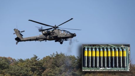 Apache Helicopters Get New “Drone-Killer” 30mm Proximity-Fused Ammunition